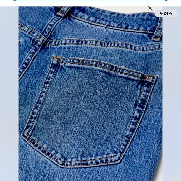 NWOT H&M Wide High Waist Ankle Length Size 10 - Picture 3 of 4